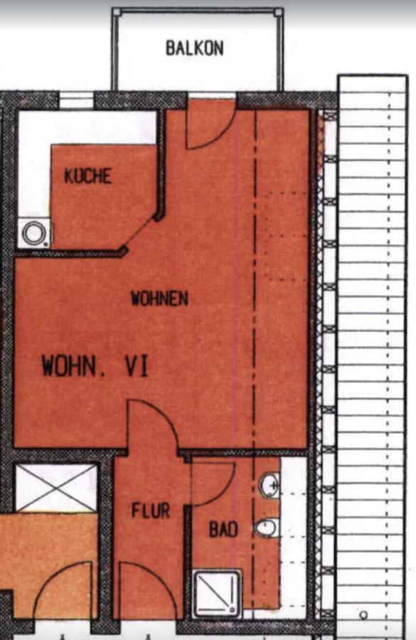 Fewo "Rabennest " Gemuetliche Wohnung Nahe Rabensteinklinikum - Kein Separates Schlafzimmer, Studiowohnung Chemnitz Exterior foto