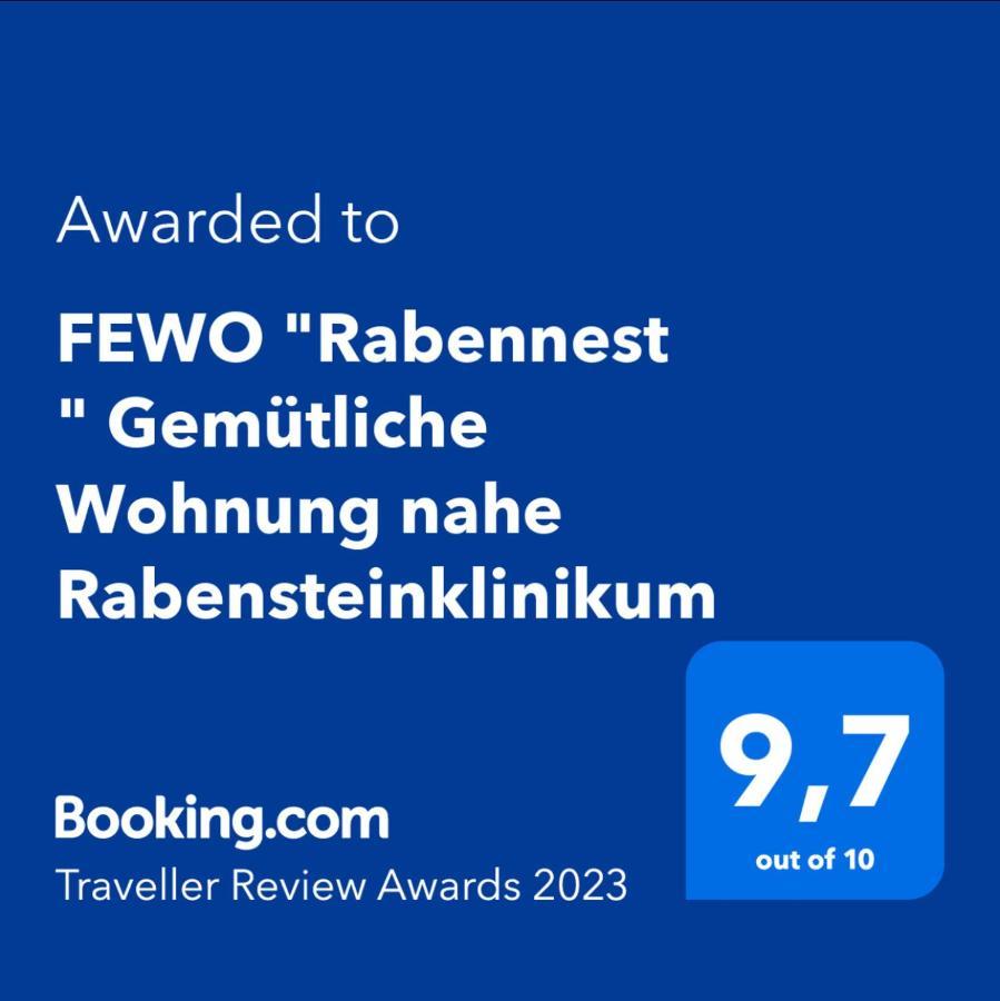 Fewo "Rabennest " Gemuetliche Wohnung Nahe Rabensteinklinikum - Kein Separates Schlafzimmer, Studiowohnung Chemnitz Exterior foto